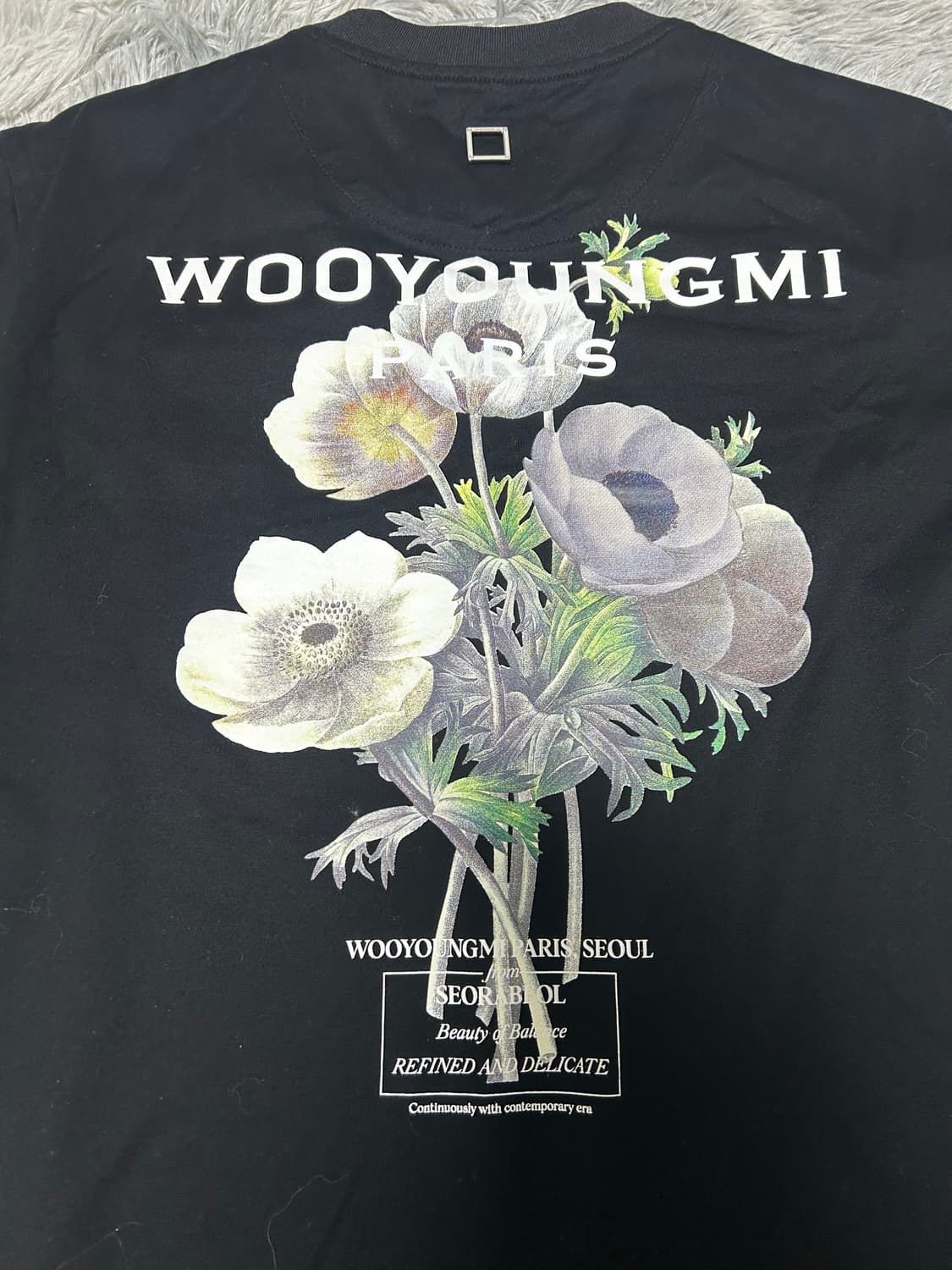 23ss 우영미 플라워 반팔 34 상품이미지2