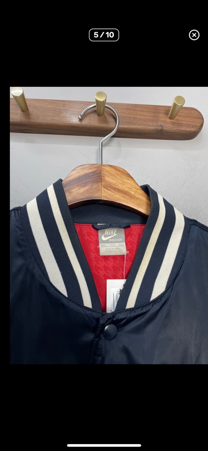 나이키 새틴 나일론 스타디움 바시티자켓 A2939 상품이미지5