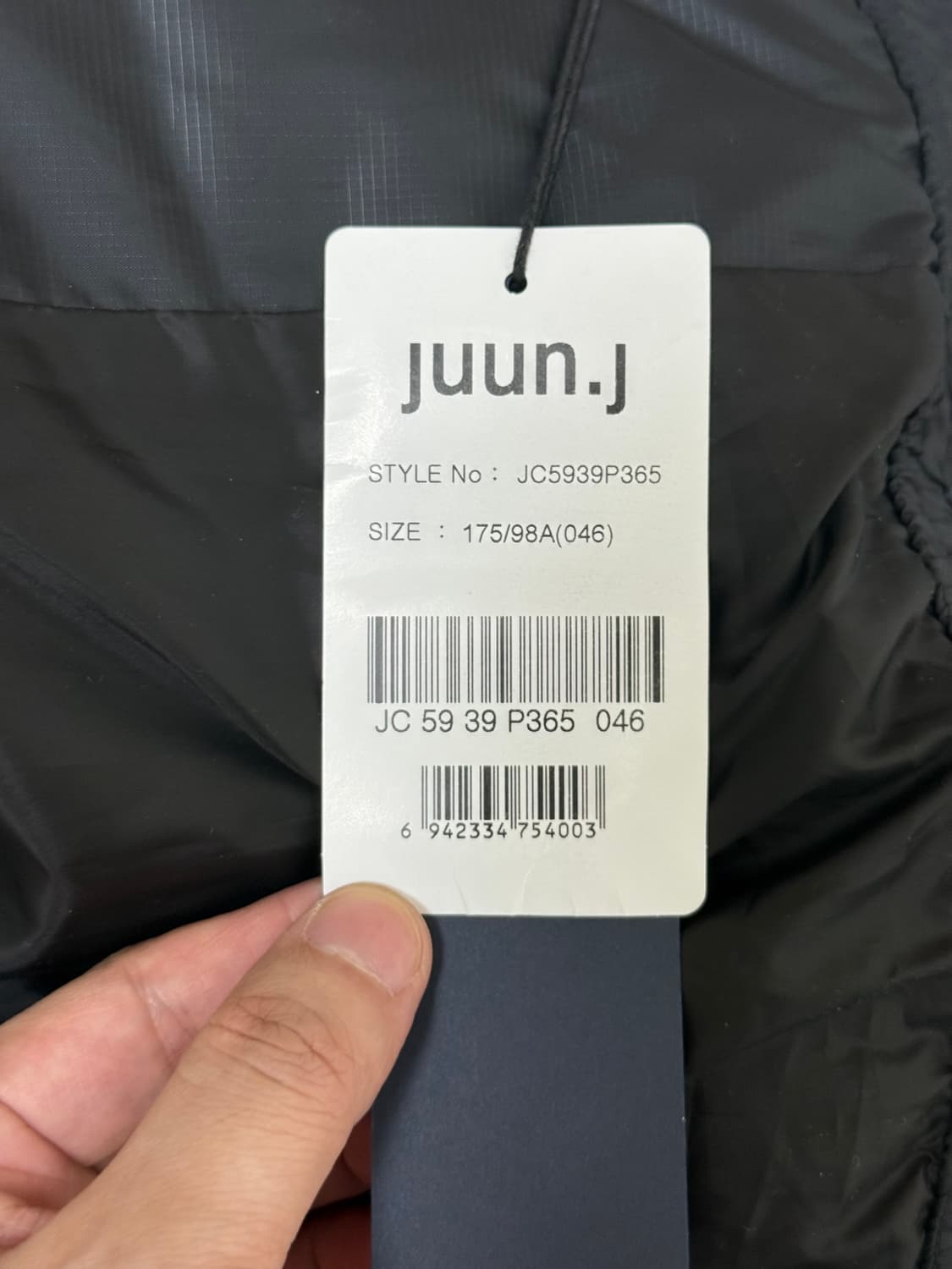 (25FW새상품)준지 립스탑 슬리브 디테처블 숏 다운 점퍼(46) 상품이미지8