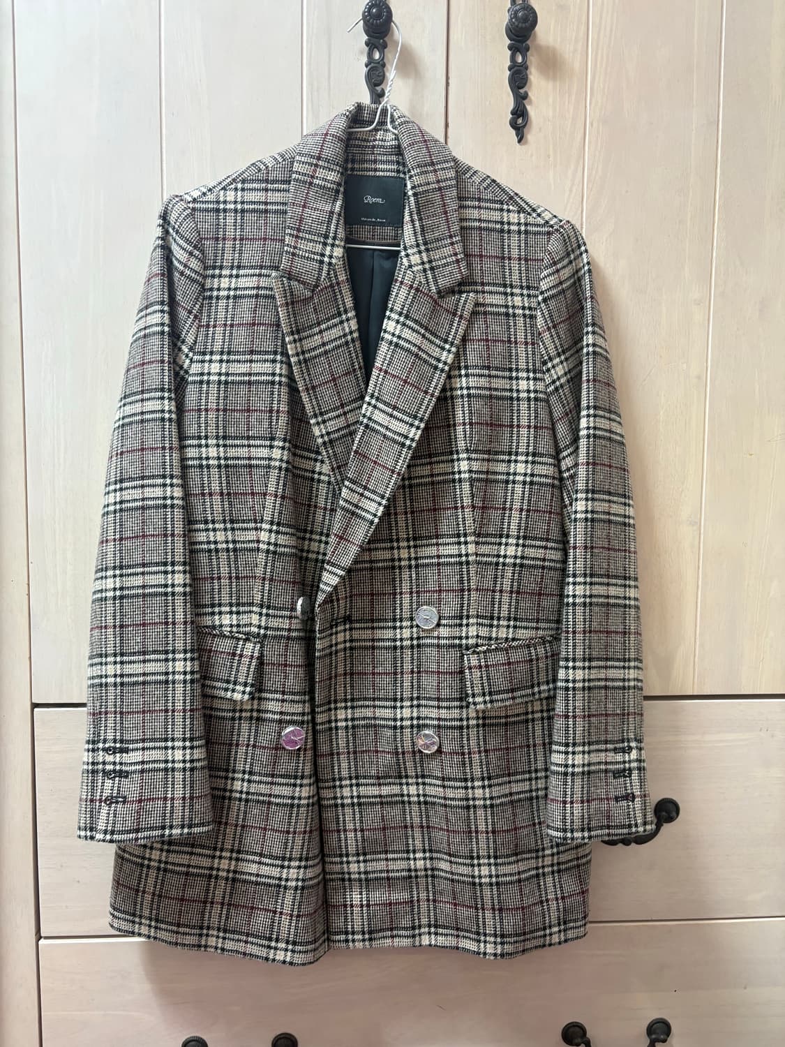 체크자켓 블레이저 상품이미지1