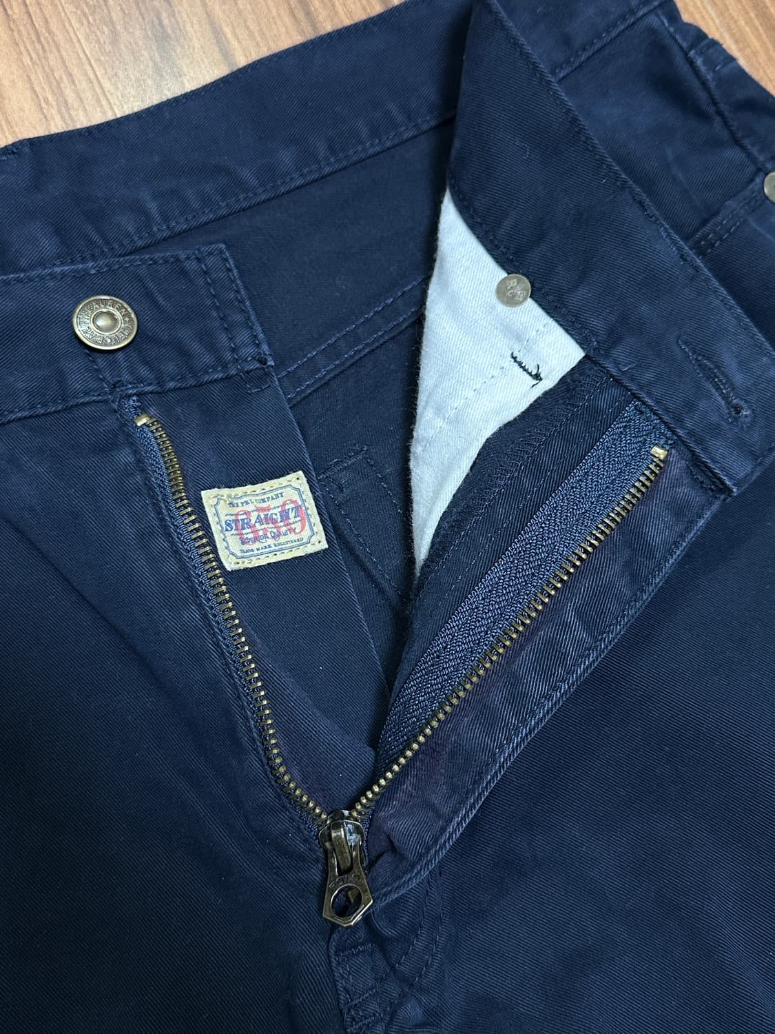 폴로 랄프로렌 네이비 덩가리 팬츠 32 상품이미지3