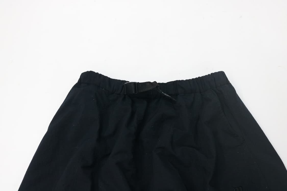 마나스타쉬 빈티지 웨빙벨트 나일론 블랙 스커트 상품이미지3