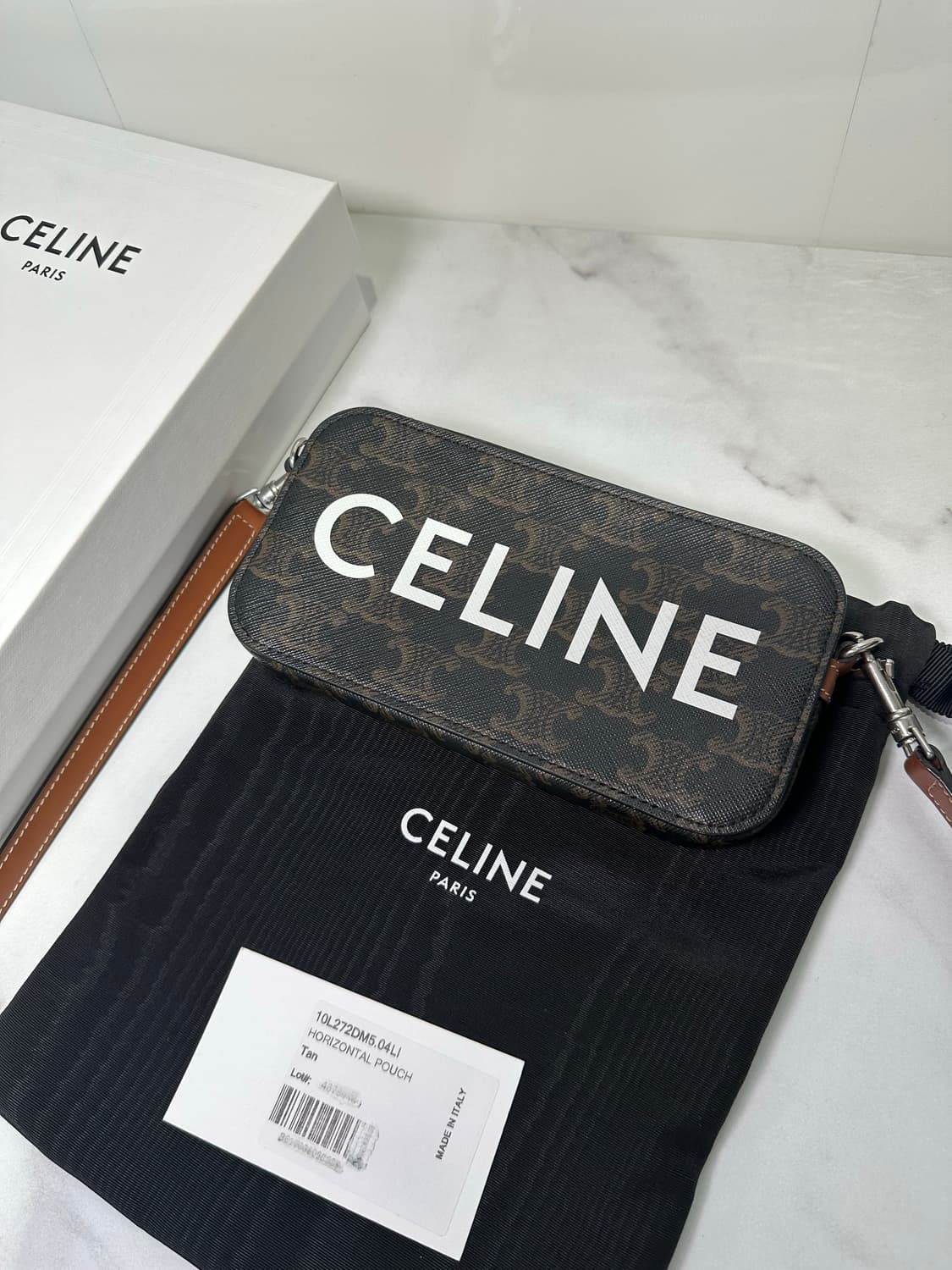 [A+ 정품] 셀린느 호리존탈 파우치 크로스백 상품이미지2