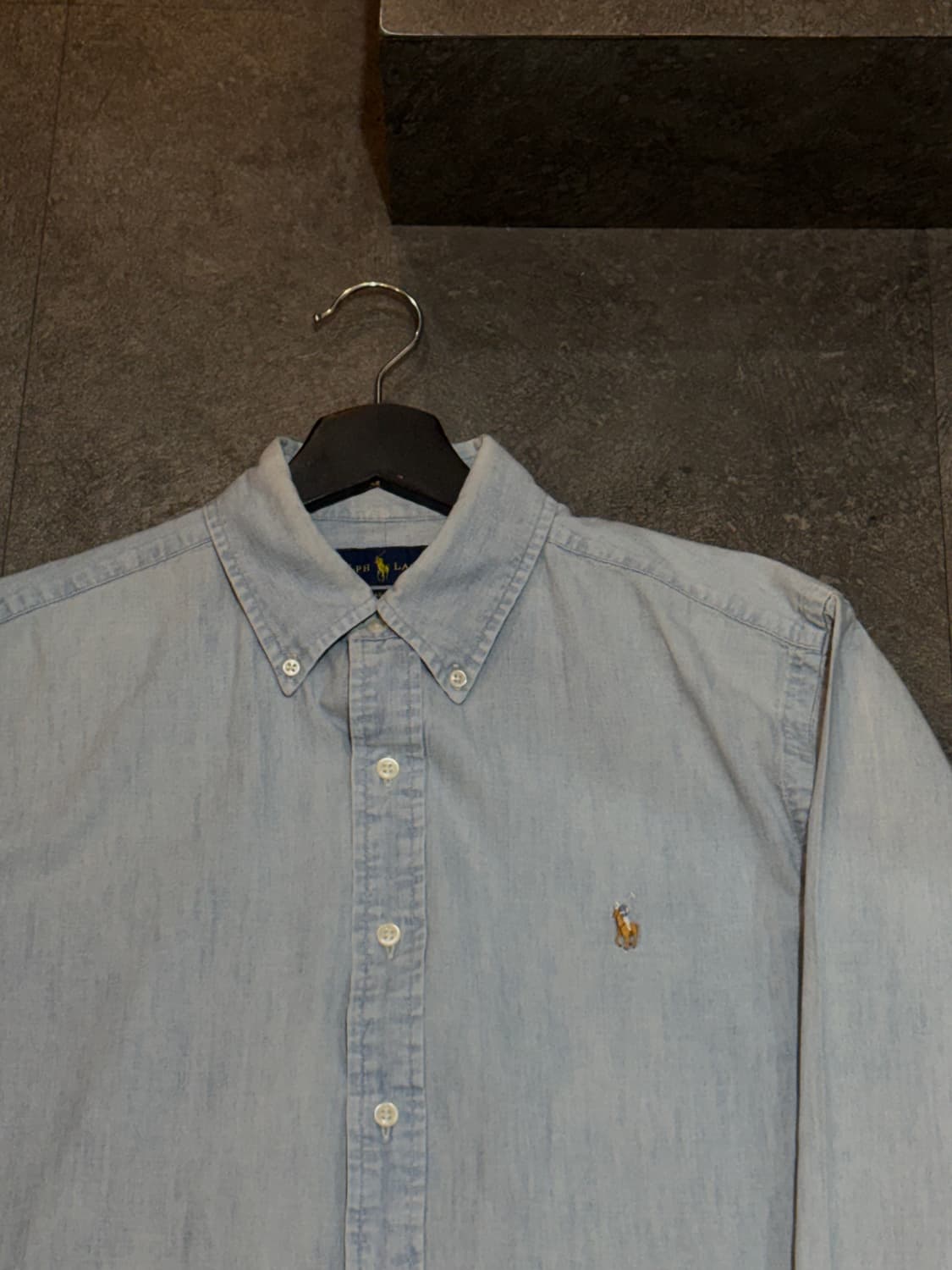 폴로 랄프로렌 데님 셔츠 M사이즈 상품이미지4