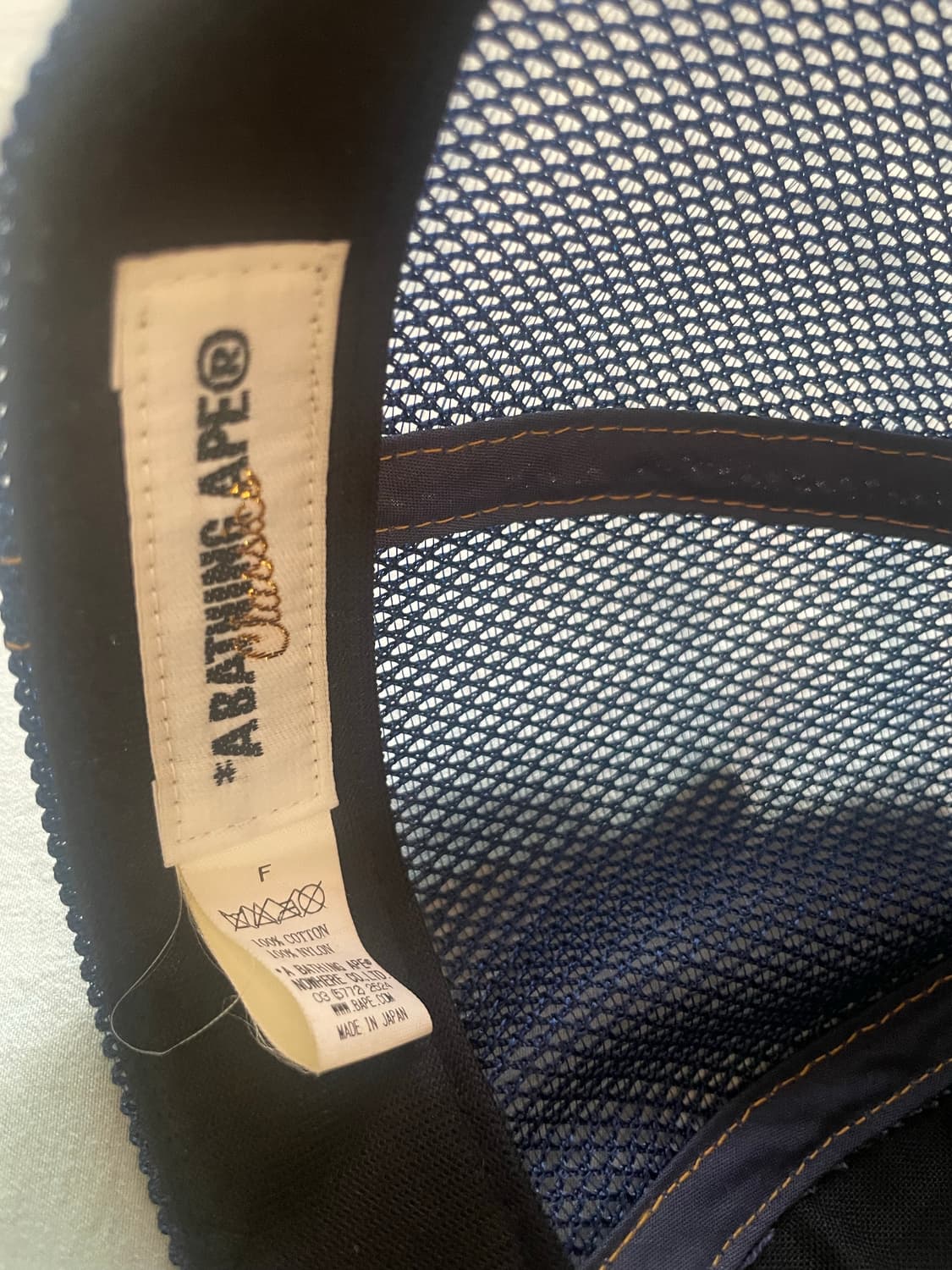 올드 베이프 메쉬캡 상품이미지3