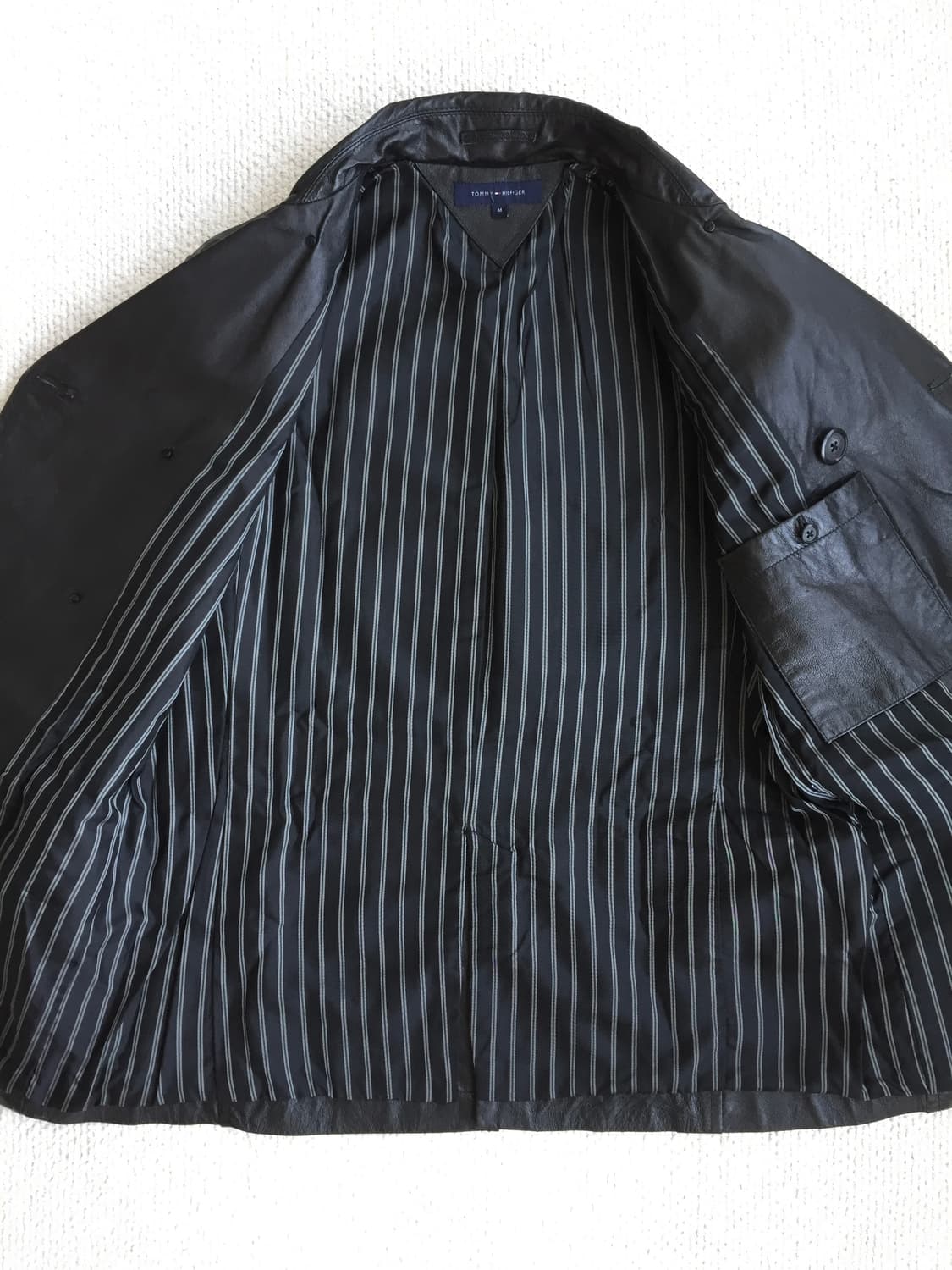 00’s tommy hilfiger 레더 피코트 usn 상품이미지9