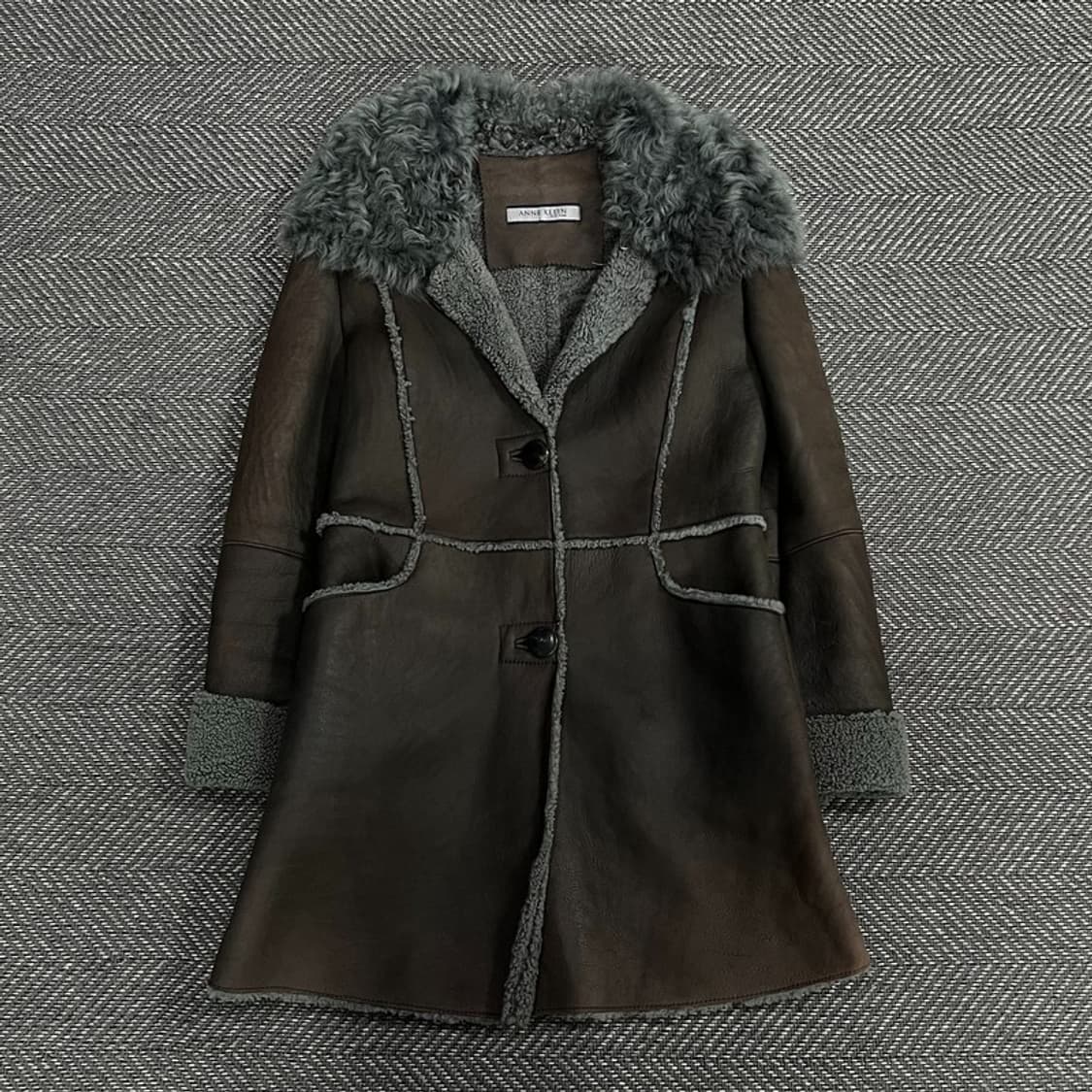 앤클라인 램스킨 양털 무스탕 v1089 상품이미지1