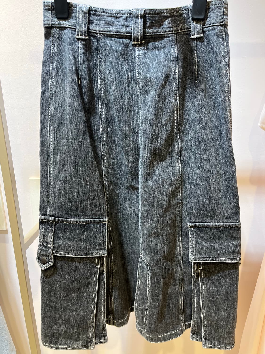 일본 데님스커트 상품이미지2