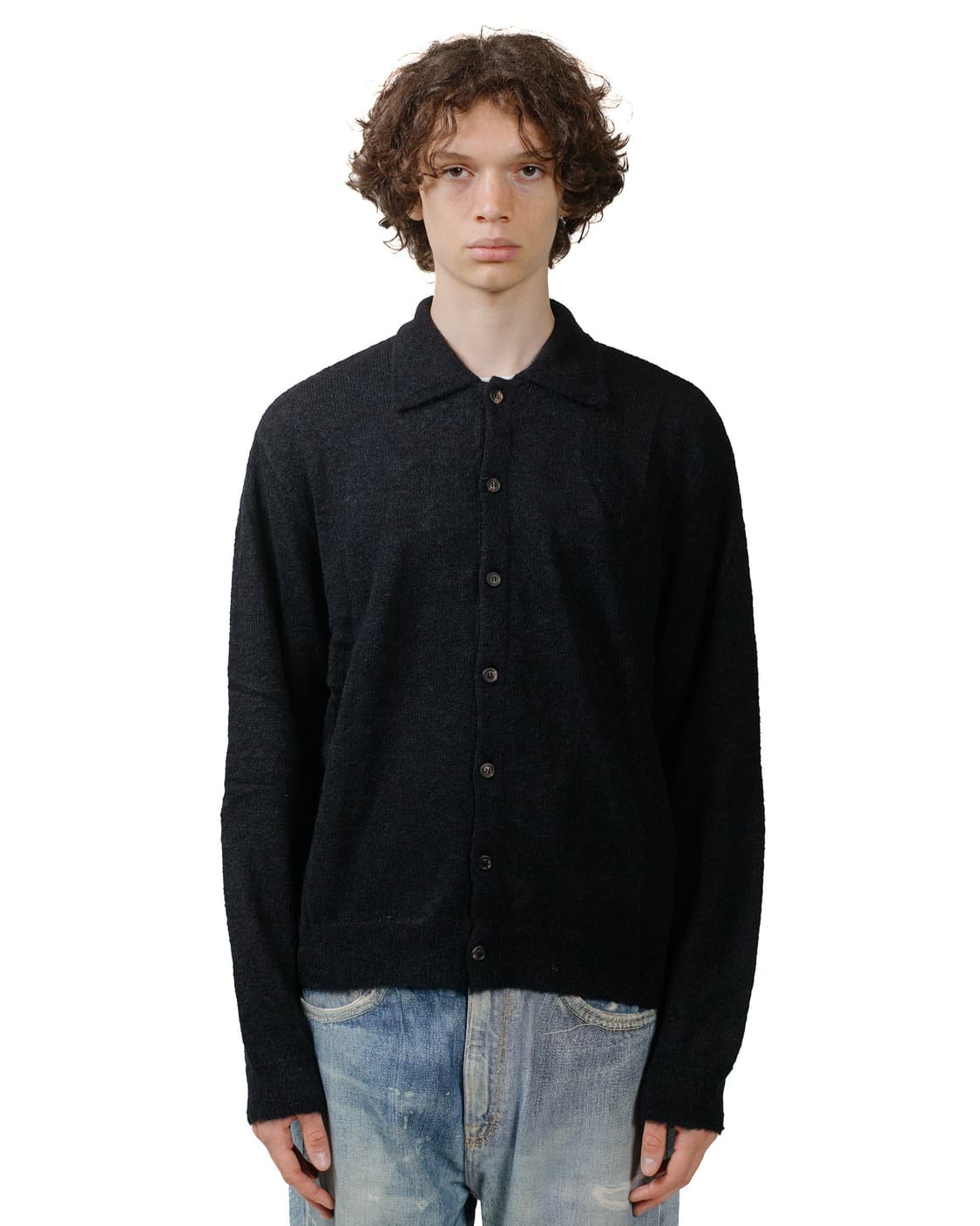 아워레가시 이브닝 폴로 퍼지 알파카 블랙 48 상품이미지1