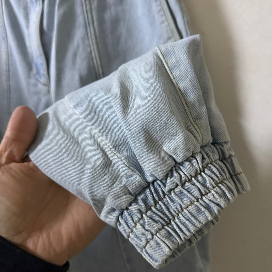 준지 남성 데님 조거 카고 팬츠 40 (남성 31-32정도) 상품이미지3