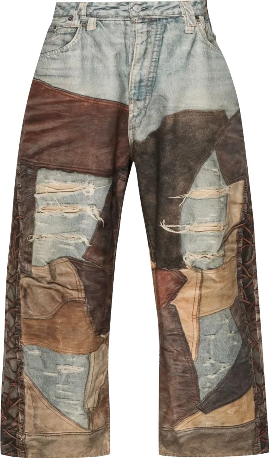 아크네 프린트 바지 상품이미지1