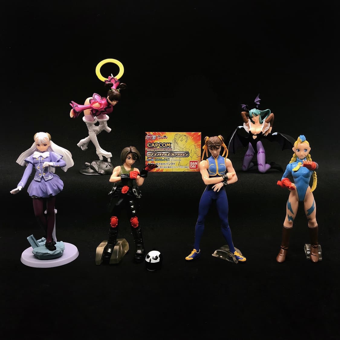 미개봉) 고전피규어-캡콤걸즈 춘리 잉그리드 모리건 카자마 상품이미지1