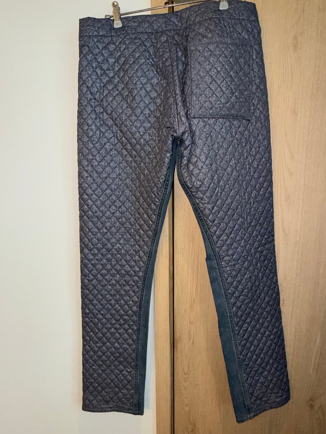 블레스 퀄팅 데님 팬츠 상품이미지3