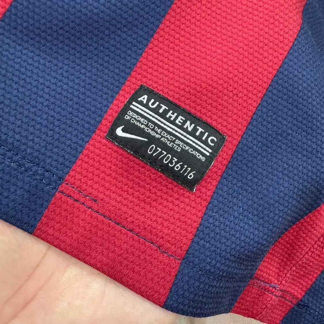 S(95) 나이키 바르셀로나 13-14 홈 유니폼 상품이미지7