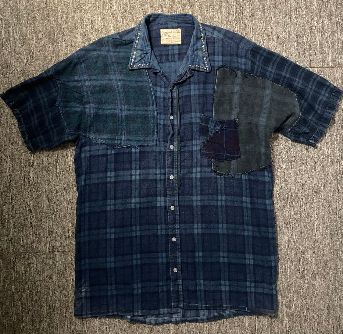 포터클래식 패치워크 반팔 셔츠 [L] 상품이미지2