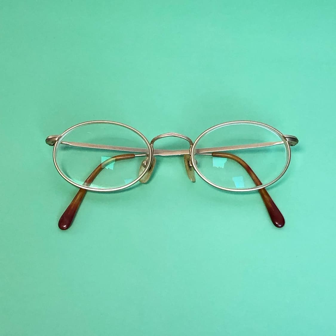 조르지오 알마니 빈티지 금테 안경 상품이미지1