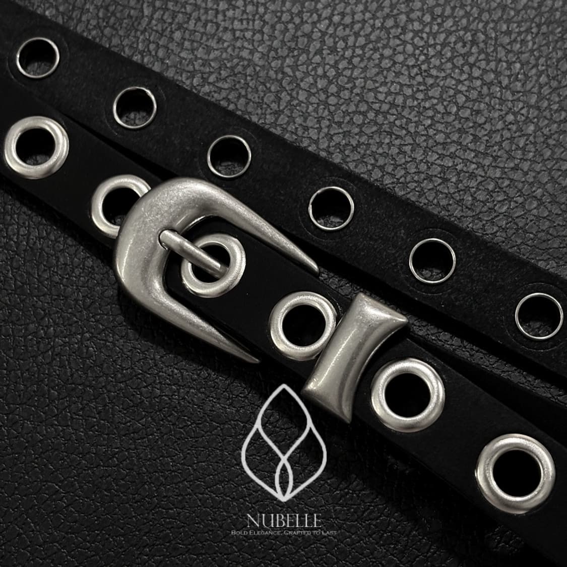 🌗 Vegetable eyelet belt / 아일렛 웨스턴 벨트 상품이미지4