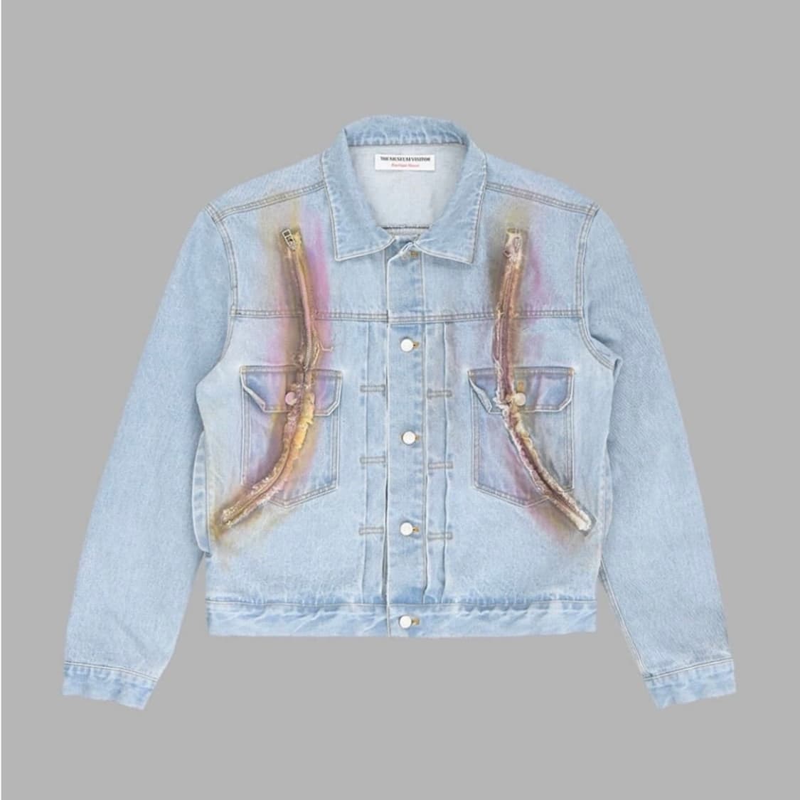 더뮤지엄비지터 데님자켓 L 상품이미지4