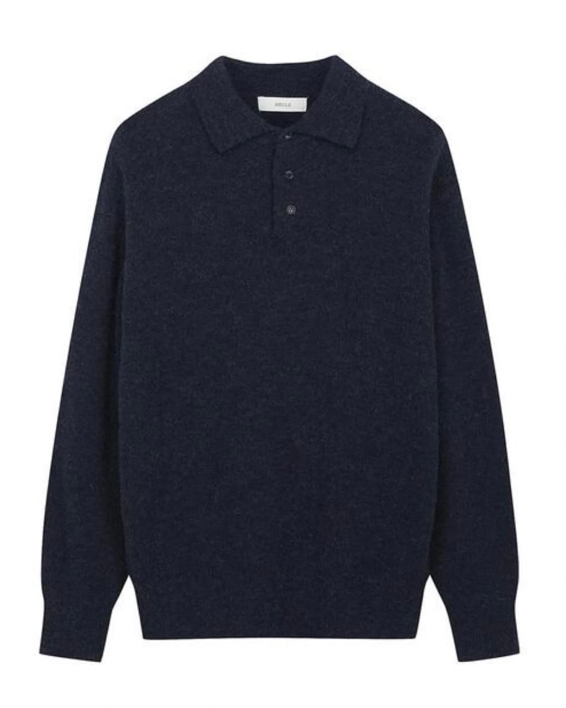 시에클 알파카 폴로 니트 네이비 XL 새상품 판매 정가 16.9만  상품이미지3