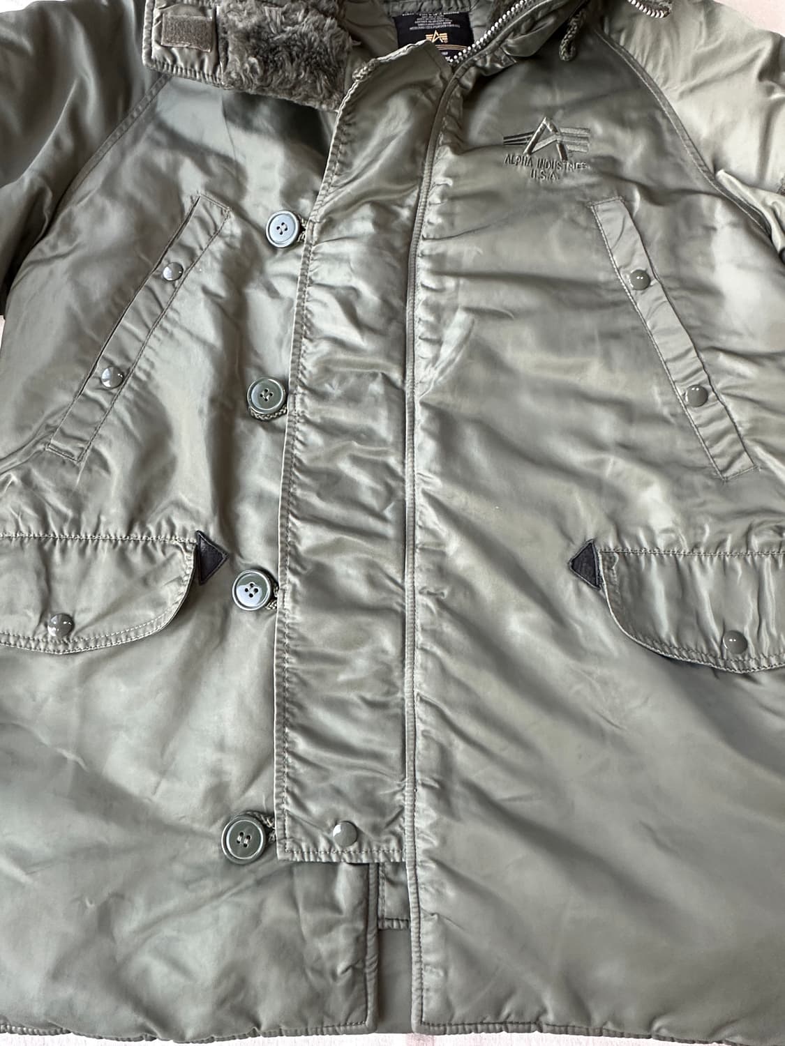 알파인더스트리 N3B 파카 L 상품이미지5