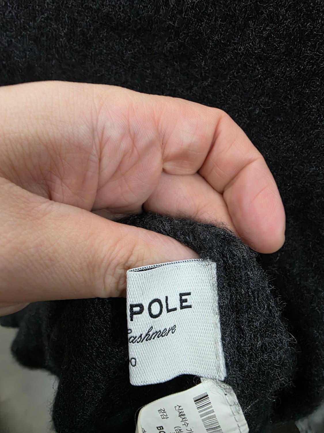 빈폴 남성 애쉬 캐시미어 터틀넥 니트 상품이미지4