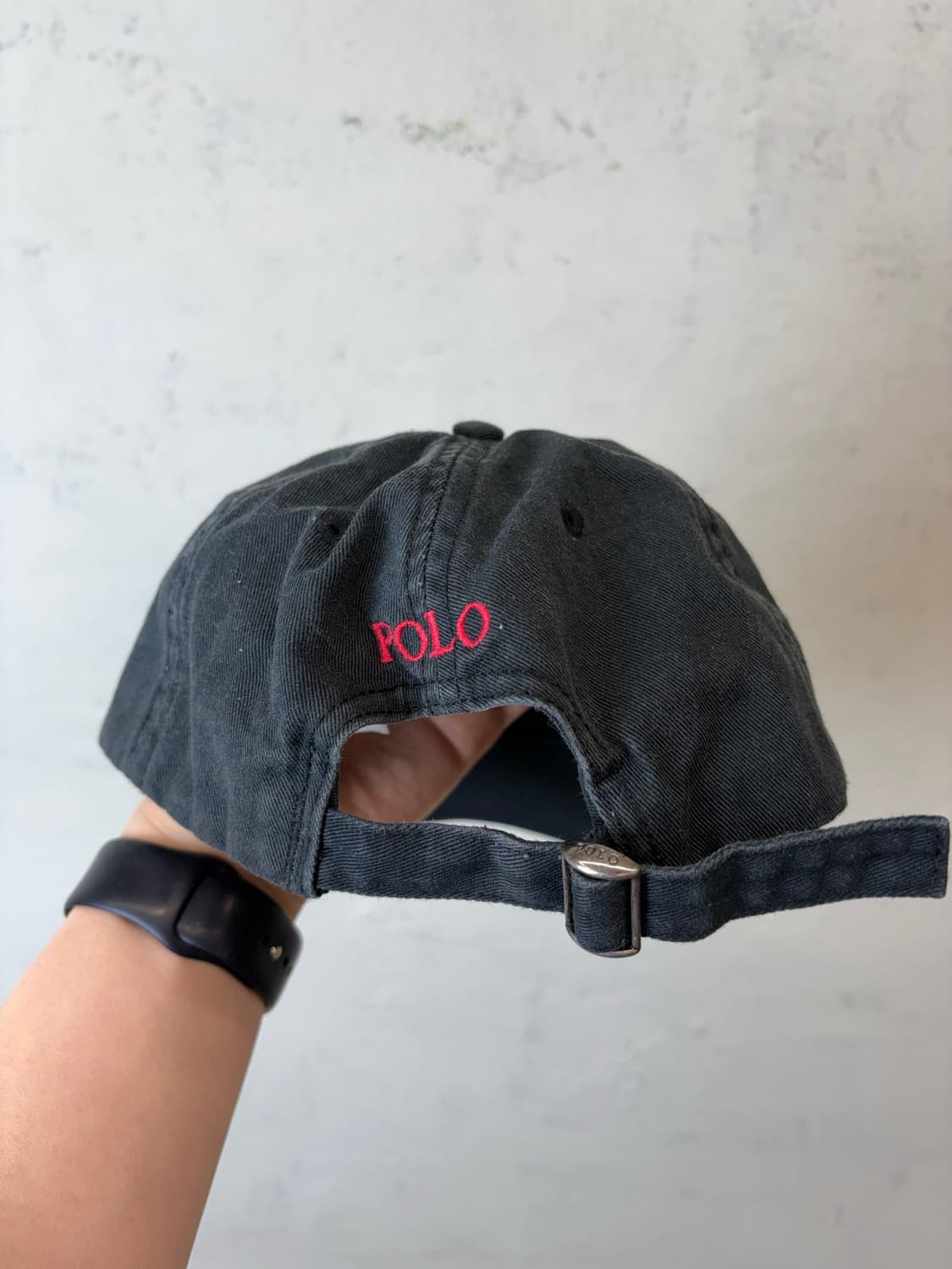 폴로랄프로렌 블랙 볼캡 상품이미지3