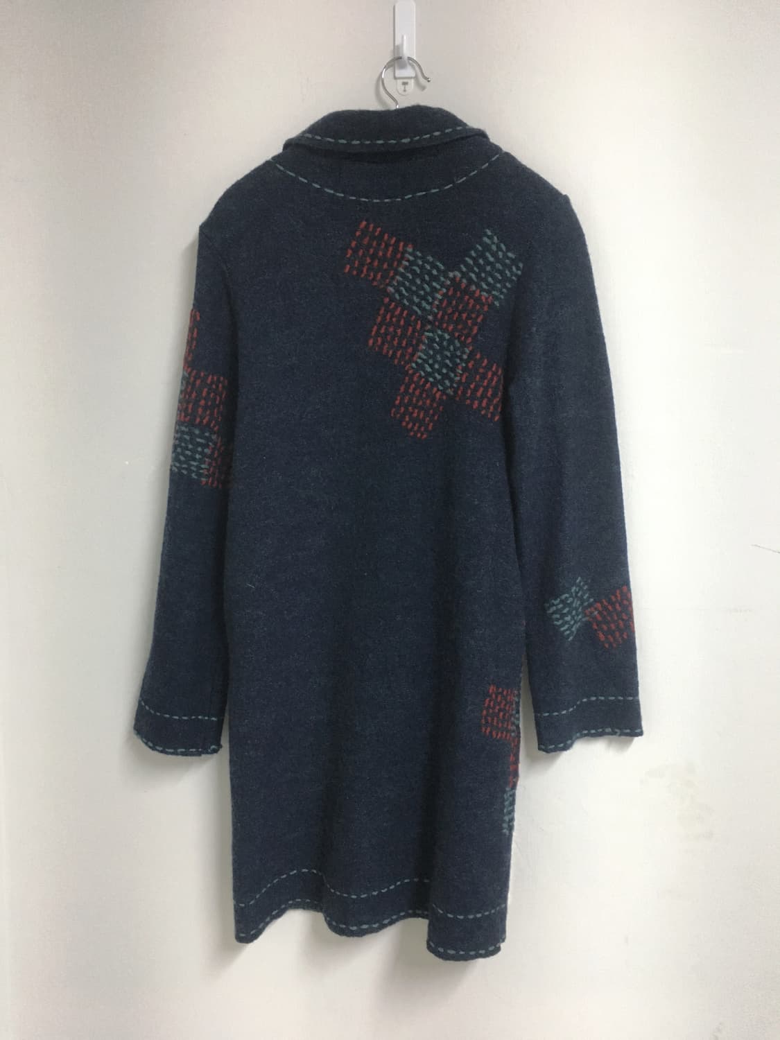 폼폼 니트 롱 가디건 상품이미지5