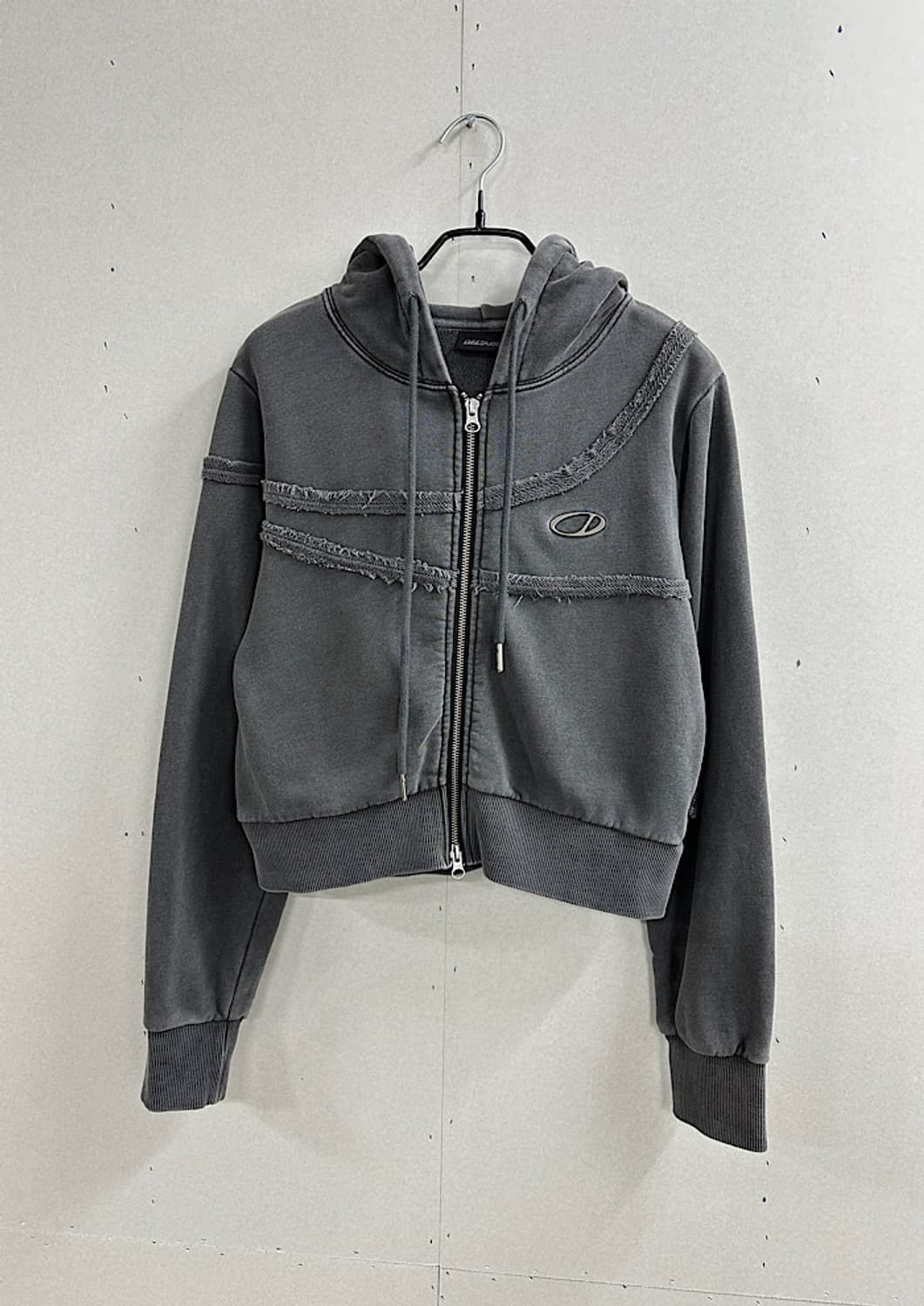 오드스튜디오 크롭 후드집업  상품이미지3