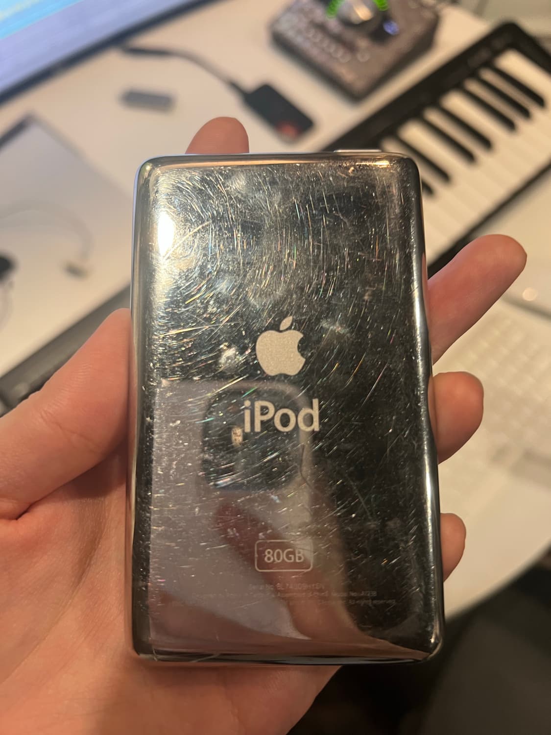 아이팟 클래식 ipod classic 6세대 실버 80g 정품 상품이미지2
