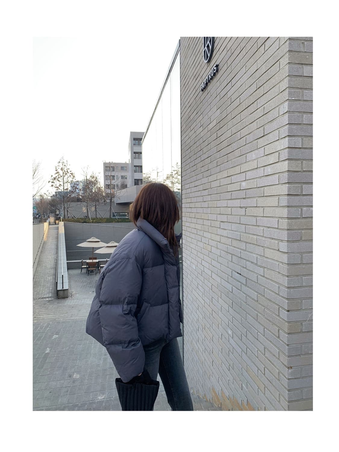 프로스트제이 구스 다운 숏 패딩 상품이미지2