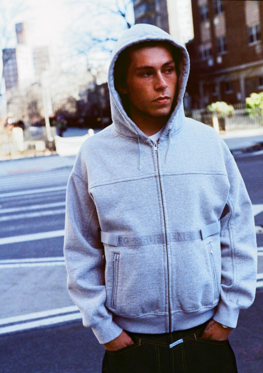 슈프림 x 마리떼 프랑소와 저버 집업후디 상품이미지1