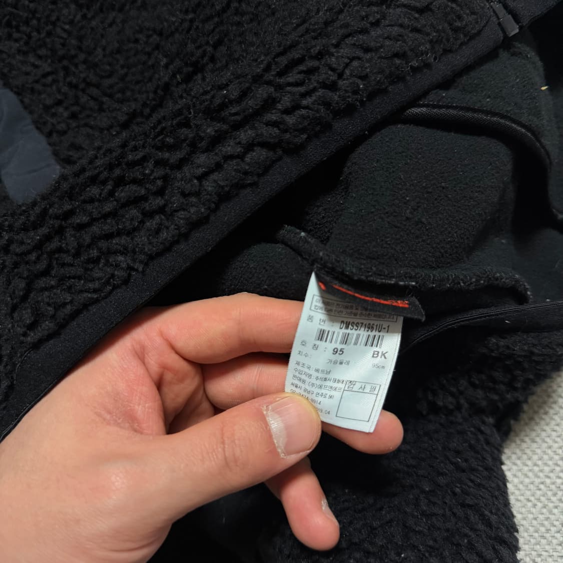 디스커버리 뽀글이 플리스 후디자켓 상품이미지4