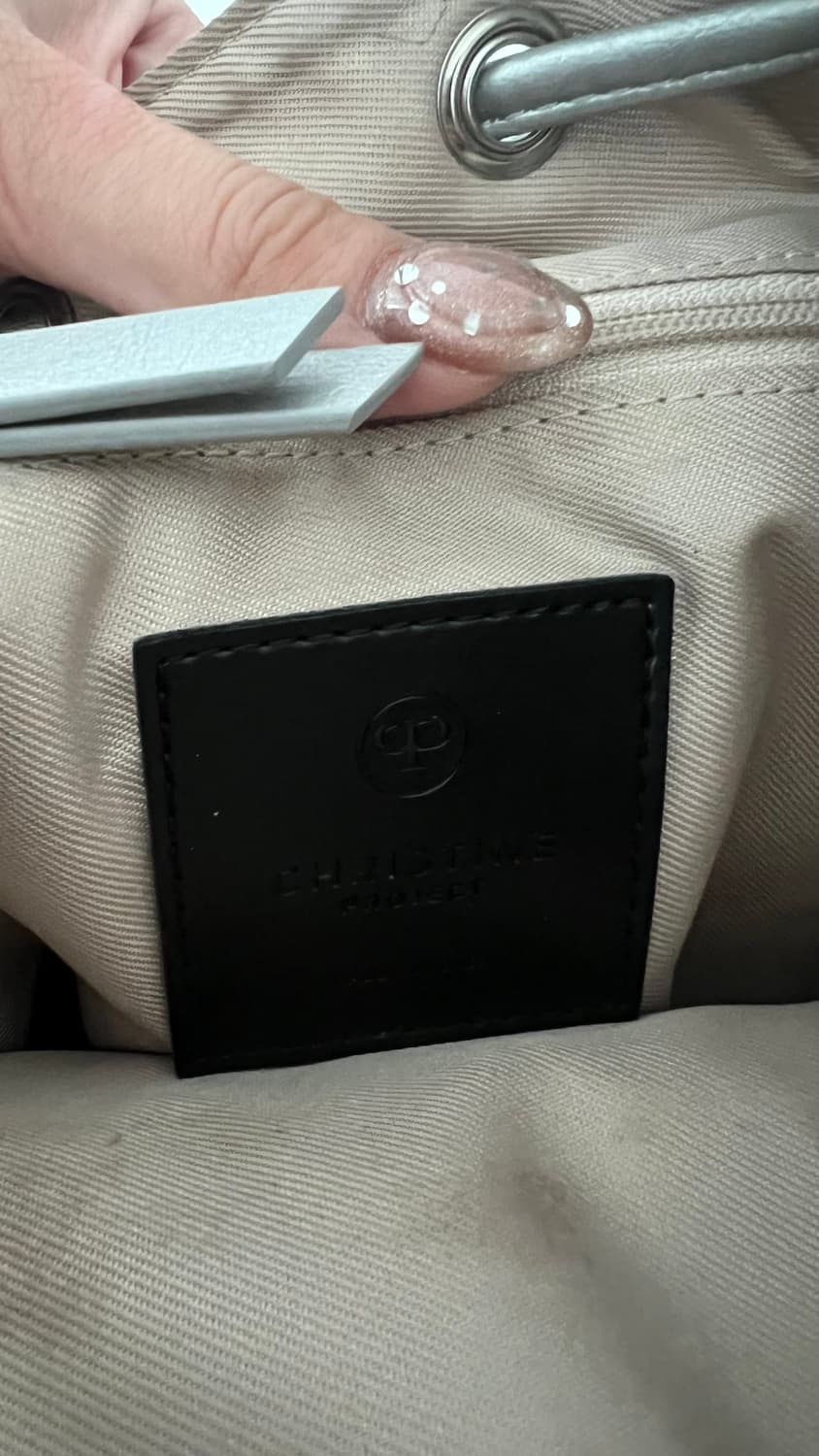 크리스틴프로젝트 실버 미니 백팩 상품이미지7