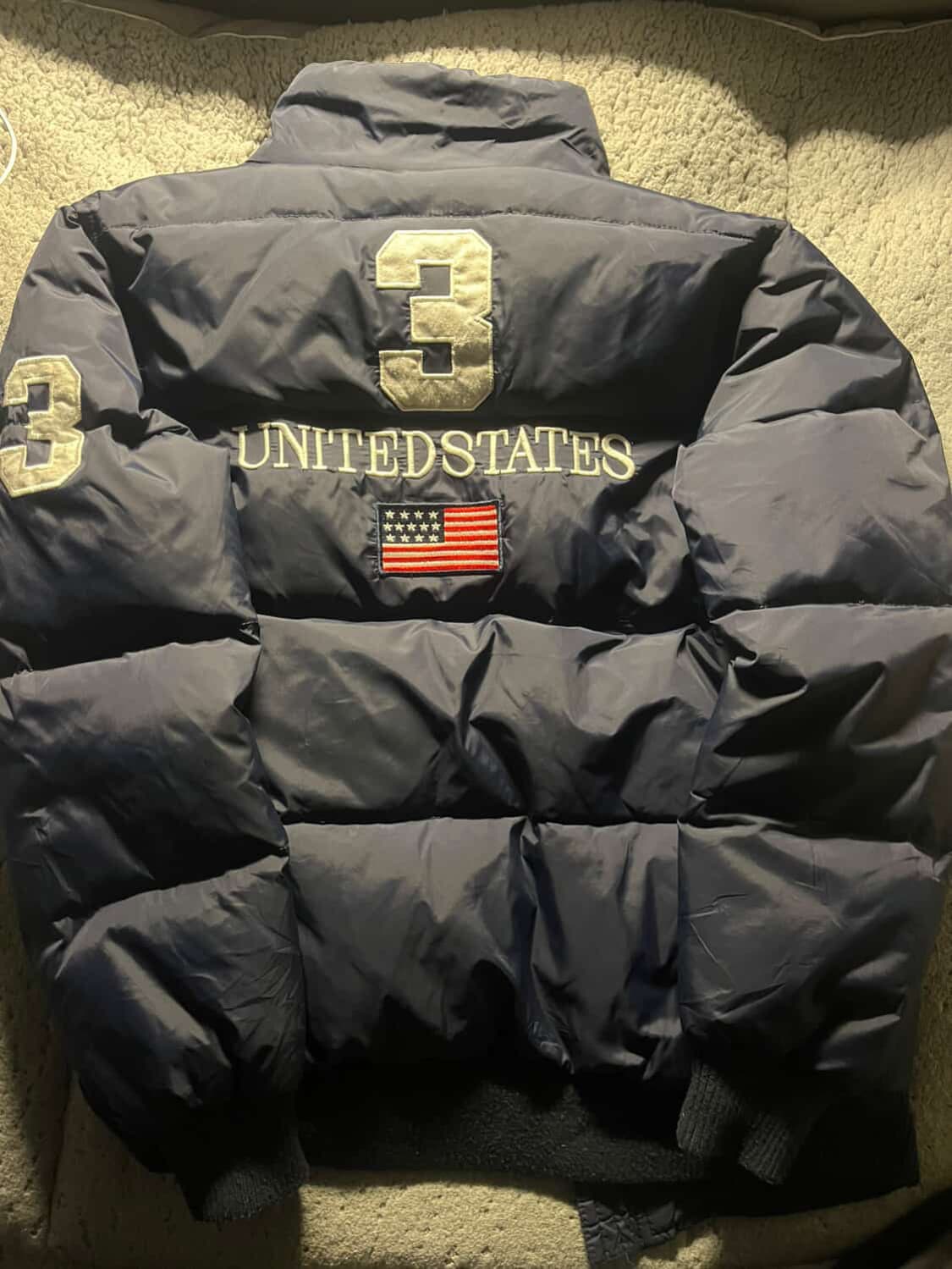 폴로랄프로렌 빅포니 성조기 USA패딩 상품이미지2