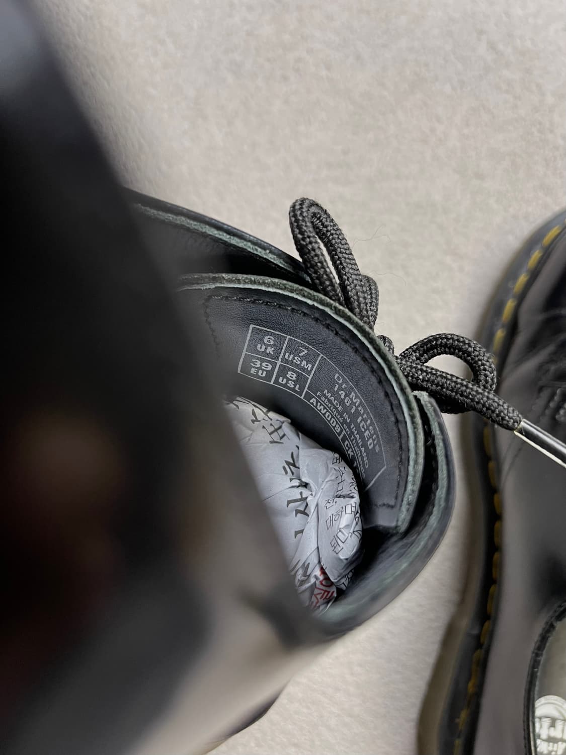 [39] 닥터마틴 1461 ICED 스무스 3홀 -250-255 상품이미지9