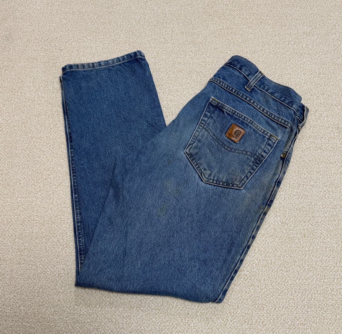 Carhartt B18 DST Denim Jeans 32X30 상품이미지1