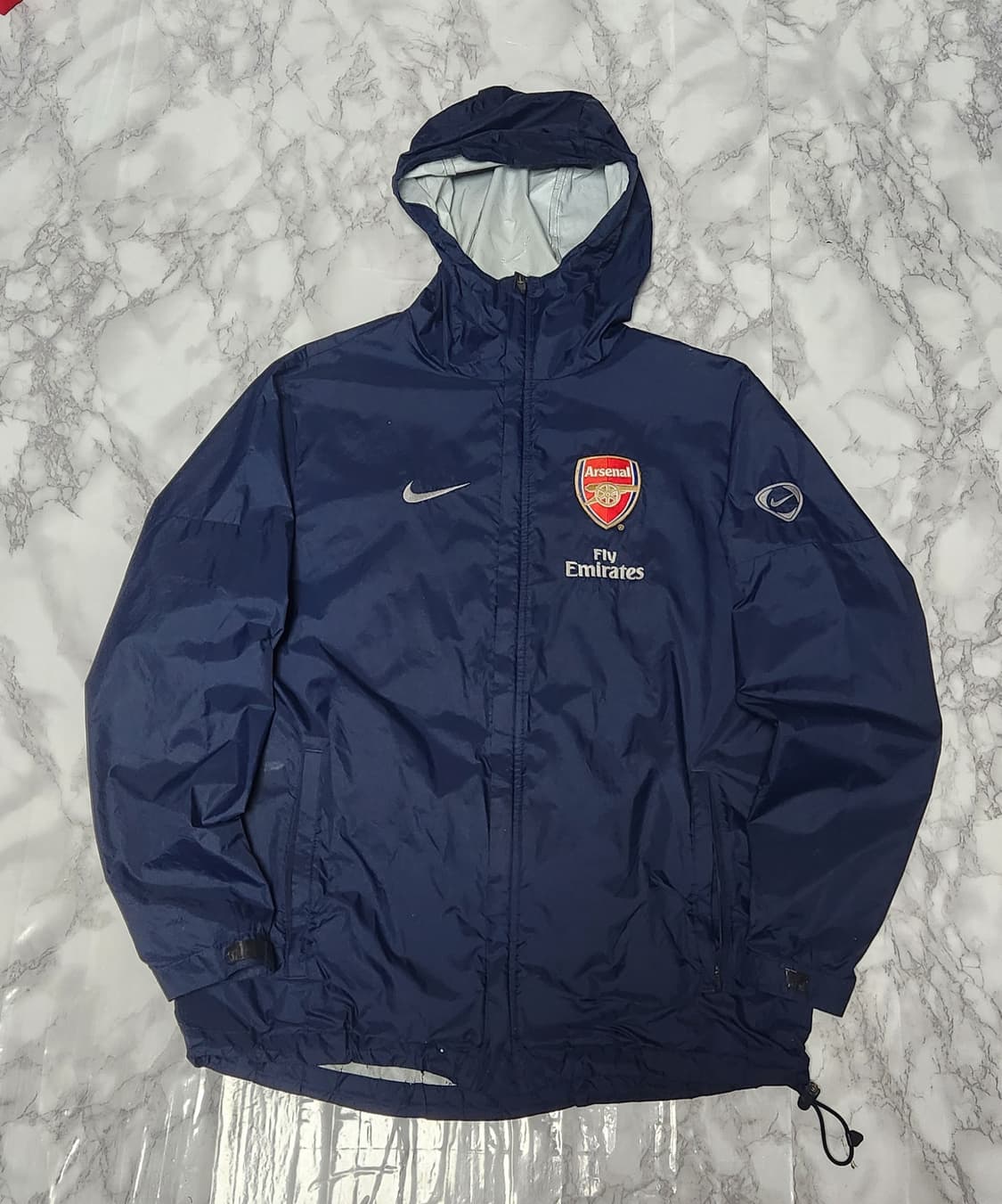 나이키 아스날 09-10 바람막이 후드 자켓 상품이미지1
