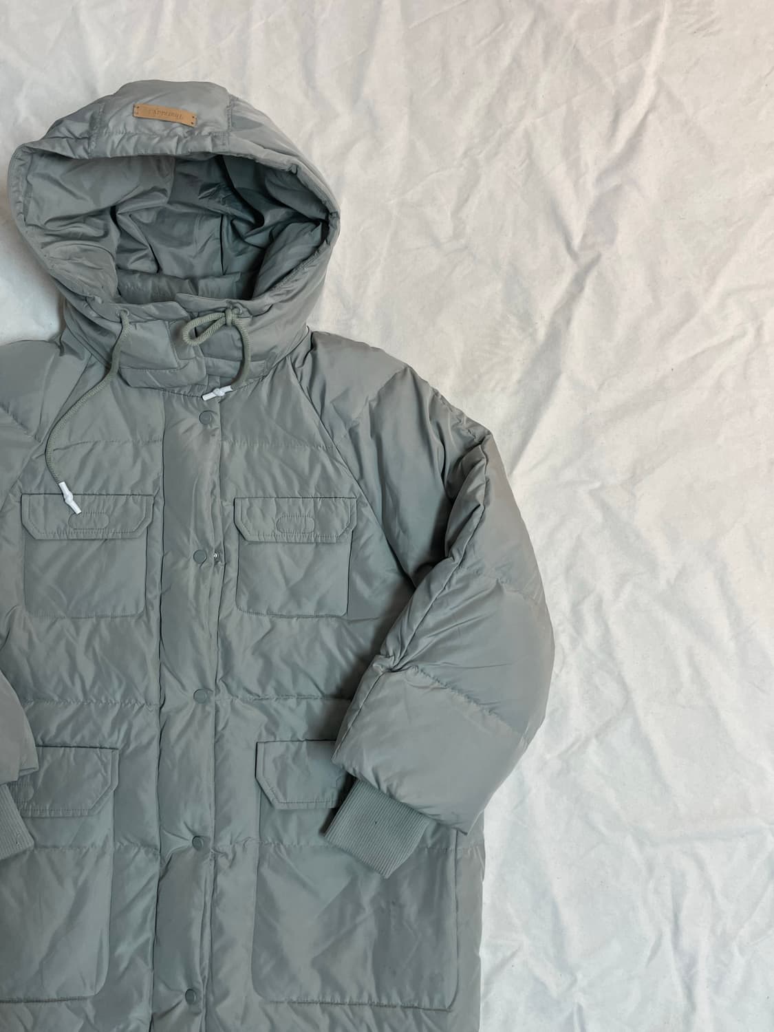 써스데이 아일랜드 롱패딩  상품이미지2