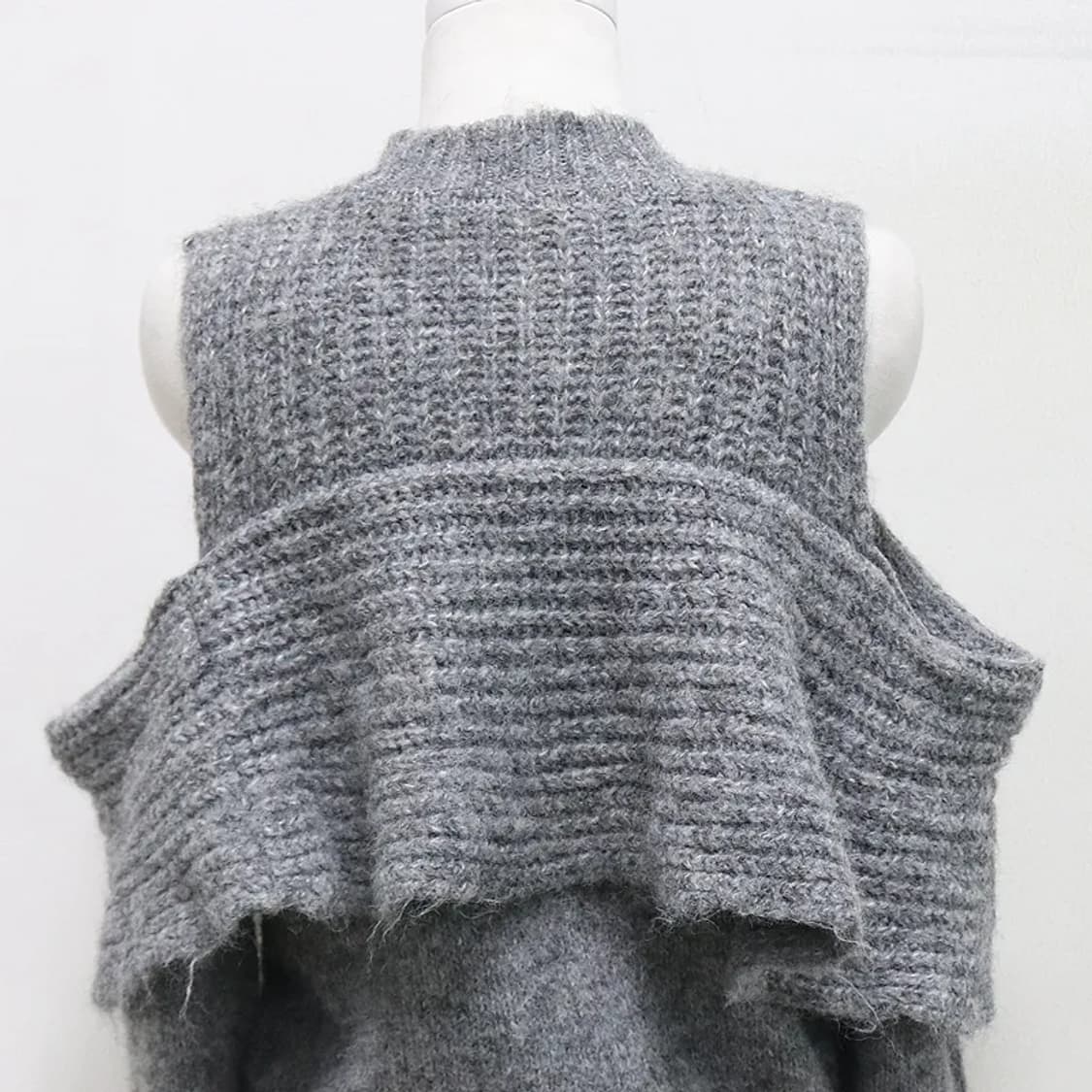 GRL 오프숄더 프릴 니트 62893 상품이미지6