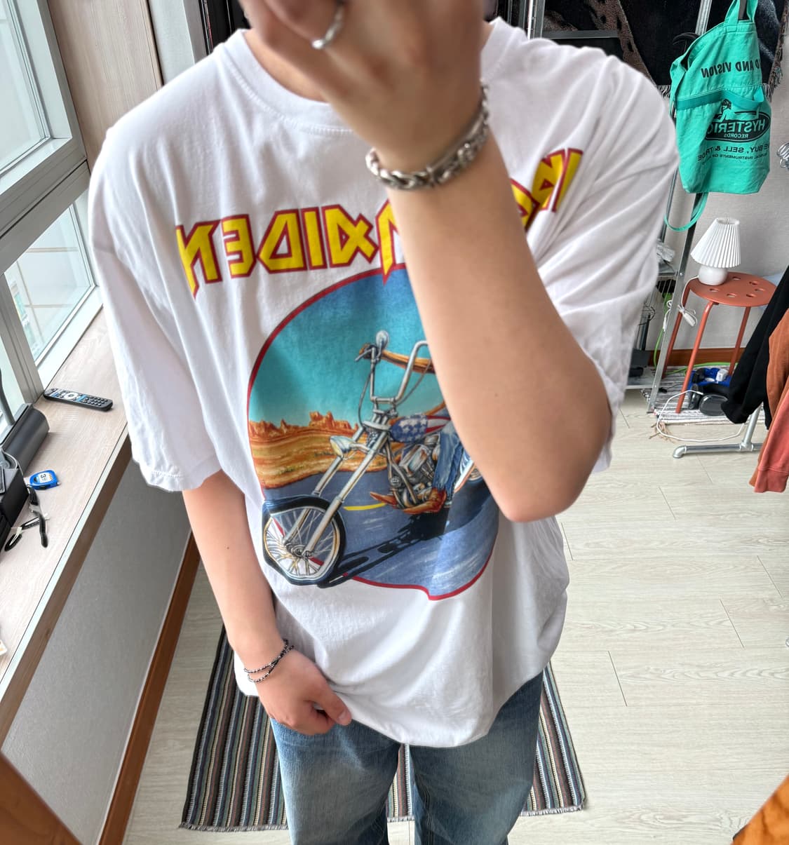 rock yeah 아이언메이든 반팔 티셔츠 상품이미지1