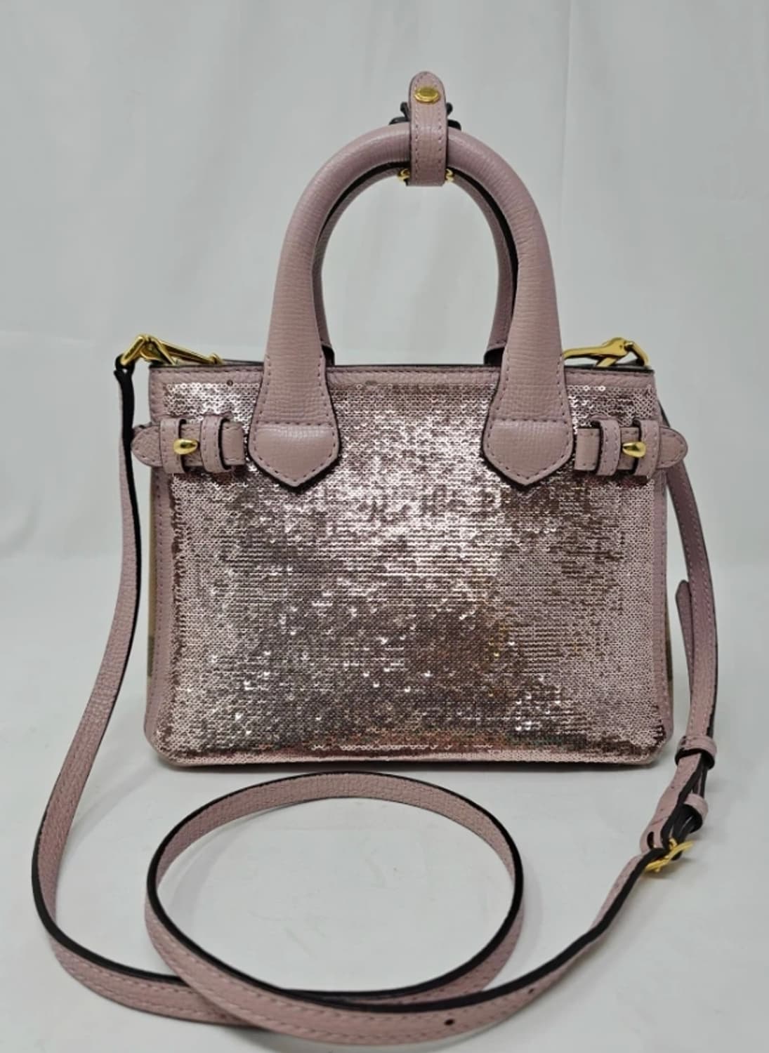 정품 버버리 베이비 배너 스팽글 토트백 크로스백 상품이미지1