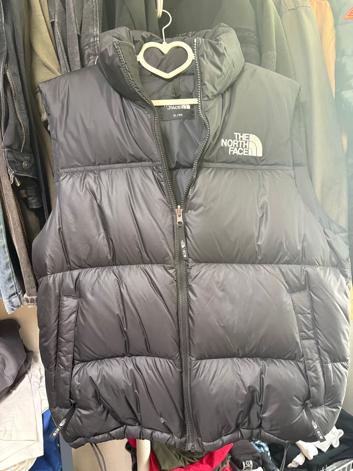 노스페이스 조끼패딩 새상품급 상품이미지2