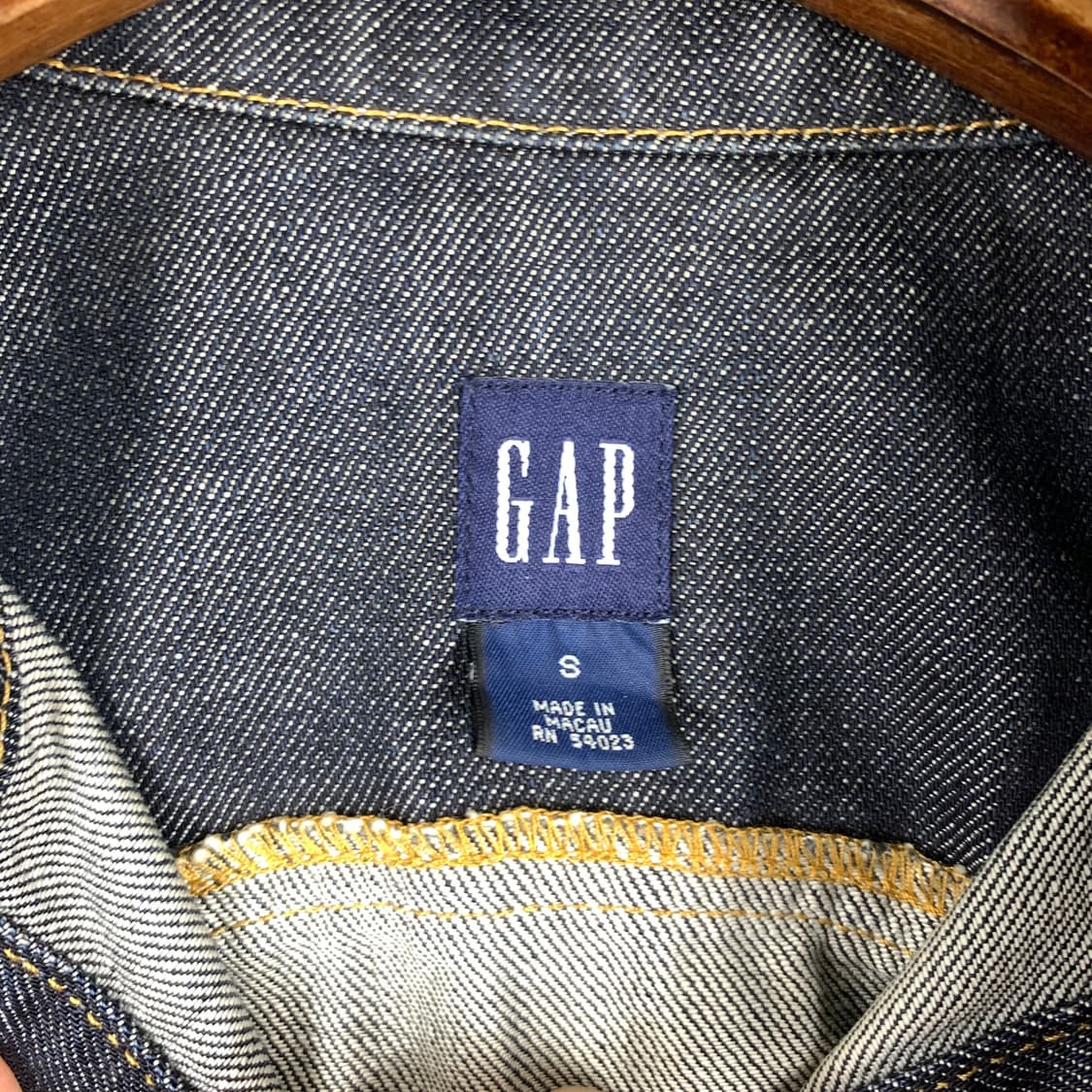 Gap 차이나카라 워싱 데님 자켓 상품이미지6