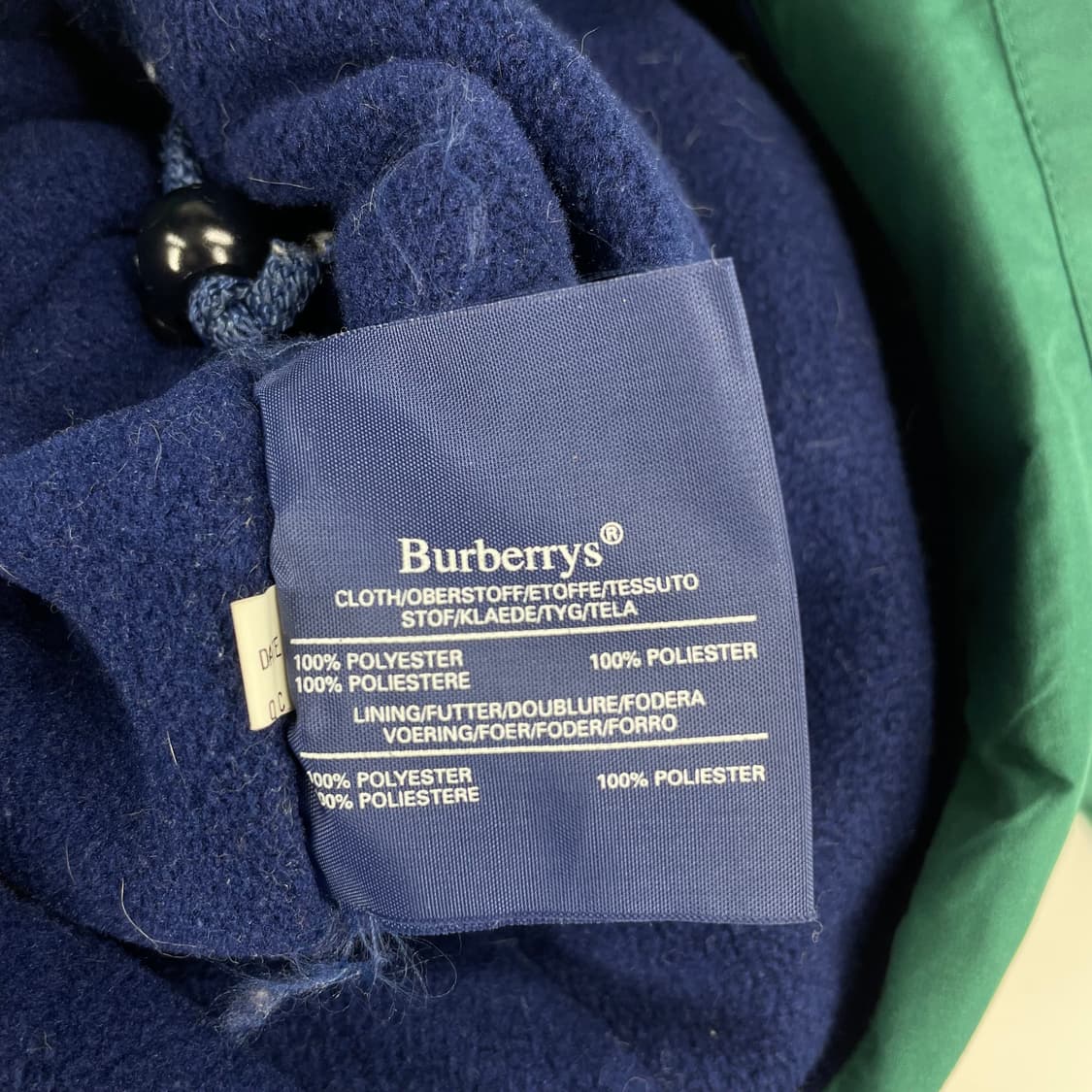 버버리 로고 하이넥 자켓 상품이미지8