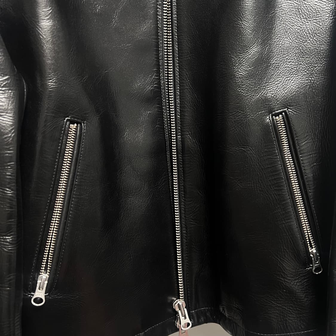 Tonywack Calf Leather Zip Blouson Jacket 상품이미지5