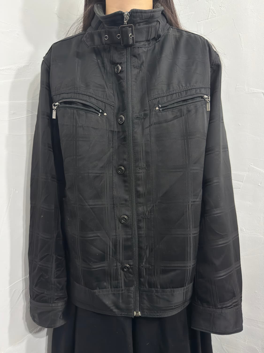 buckle check jacket 상품이미지1