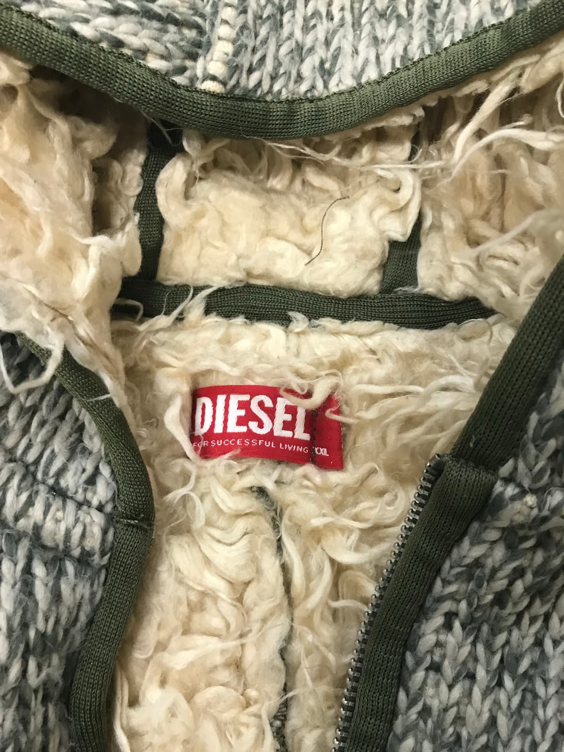 DIESEL 디젤 스웨터 니트 집업 상품이미지5