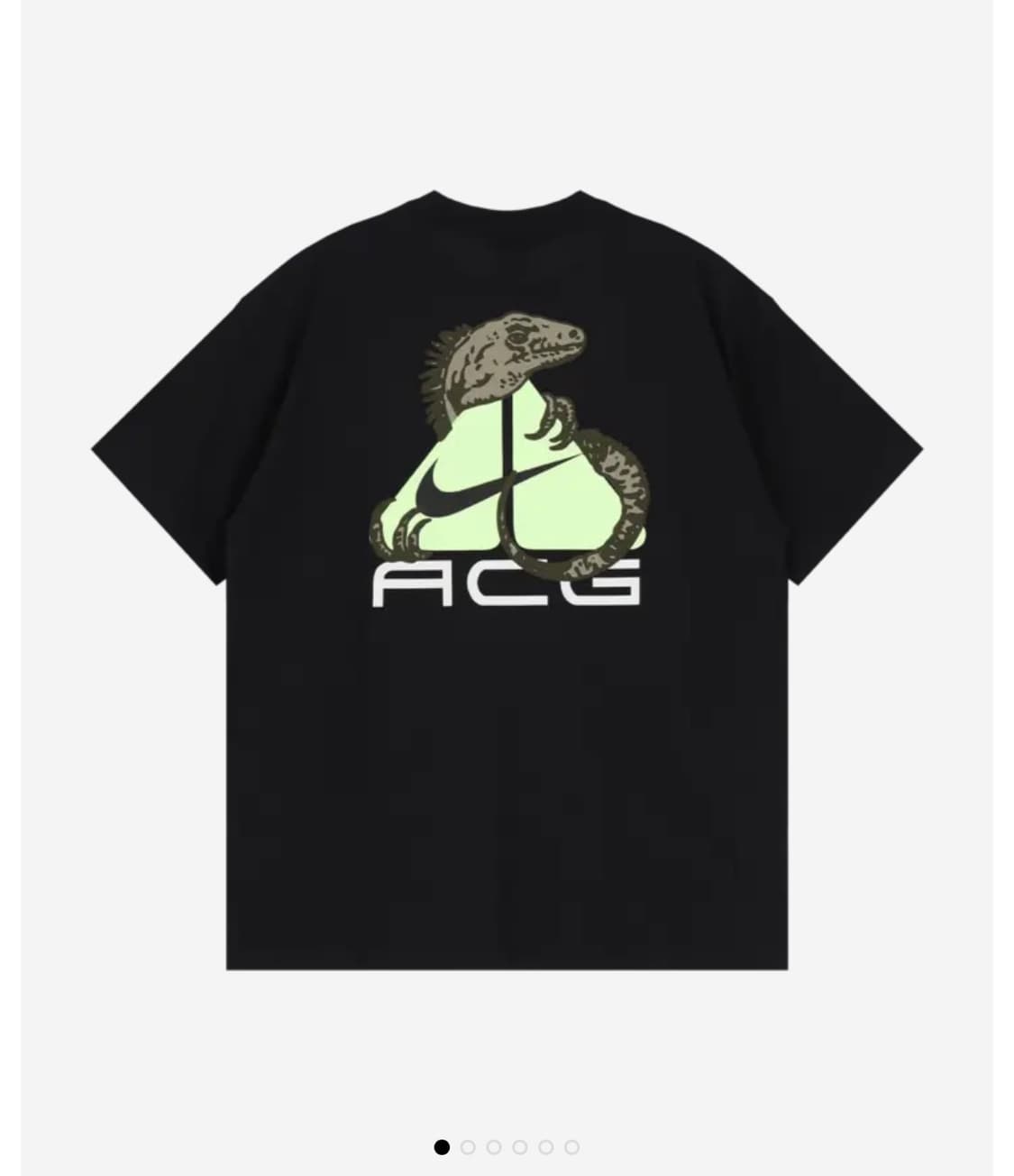 나이키 acg 반팔 이구아나 블랙 상품이미지3