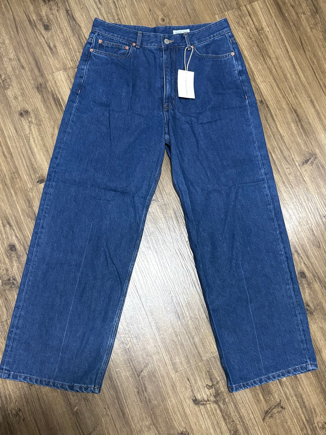 토마스모어 오가닉 와이드 데님팬츠34(XL) 상품이미지1