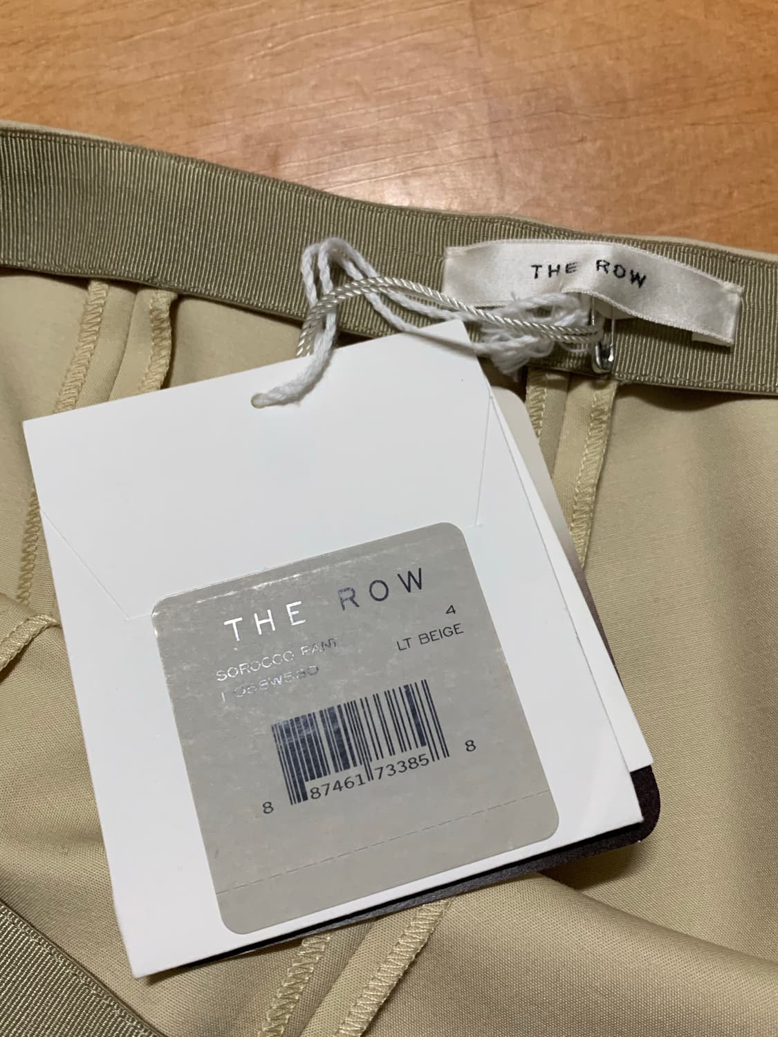 THE ROW SOROCCO PANTS 더 로우(코튼/엘라스틴)4 사이즈 상품이미지8